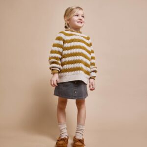 Stripes Jumper - Ocre - Buho