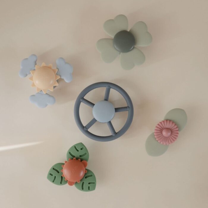 Suction Spinner Toy - Wheel - Mushie