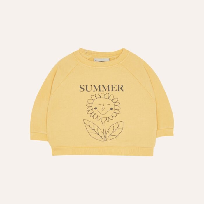 Summer Baby Sweatshirt - Yellow - The Campamento Summer Baby Sweatshirt - Yellow - The Campamento