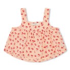 Summer Blouse - Cherry AOP - Petit Blush