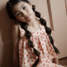 Summer Blouse - Cherry AOP - Petit Blush