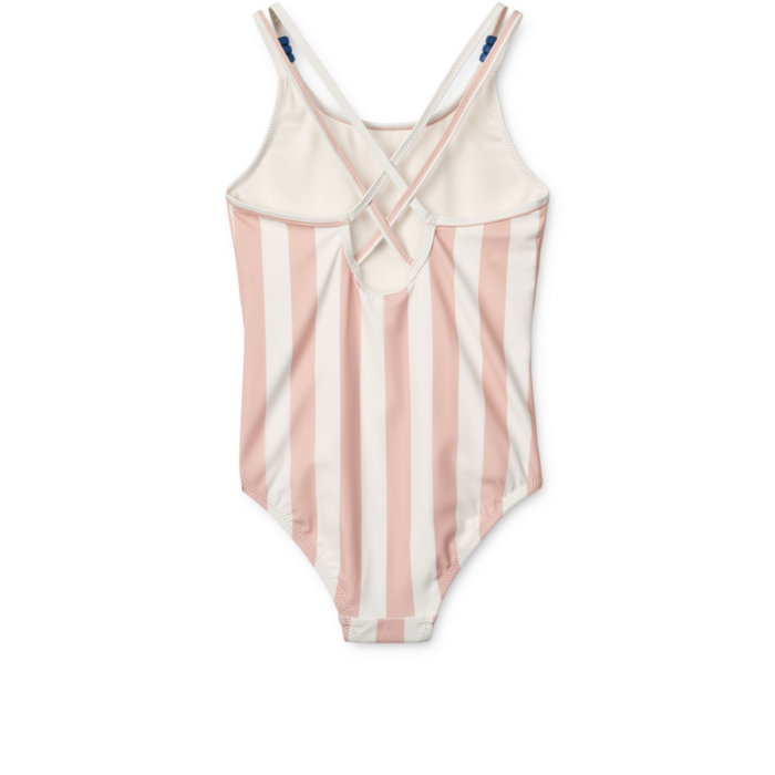 Suna Stripe Swimsuit - Stripe Sorbet rose / Creme de la creme - Liewood Suna Stripe Swimsuit - Stripe Sorbet rose / Creme de la creme - Liewood