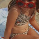Sunglass Junior Flower - Red - Konges Slojd