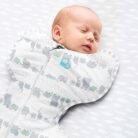 Swaddle Up inbakerslaapzak original 0.2 TOG Lite - Elephant - Love to Dream