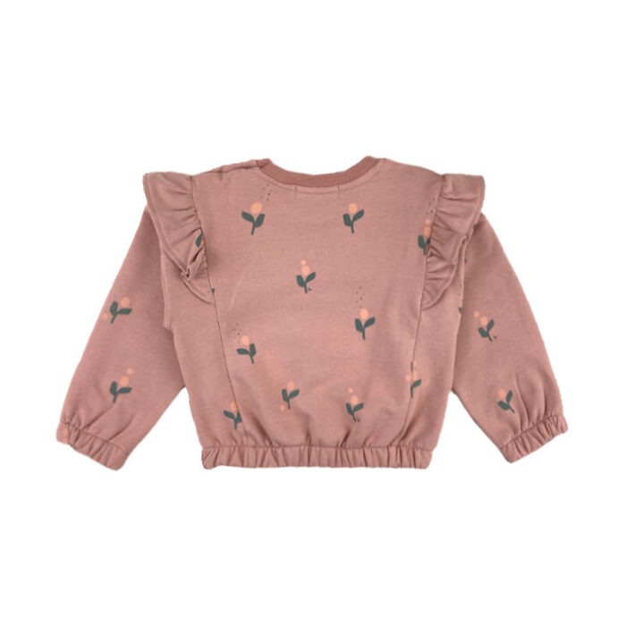 Sweater - Flor Vintage Pink - Babyclic Sweater - Flor Vintage Pink - Babyclic