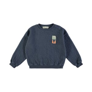 Sweater - Quilted Night Blue - Babyclic