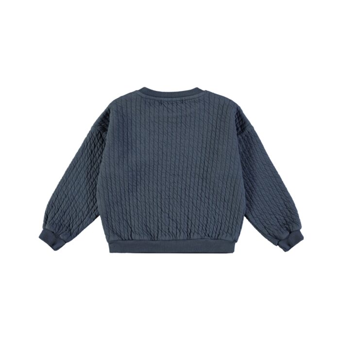 Sweater - Quilted Night Blue - Babyclic Sweater - Quilted Night Blue - Babyclic