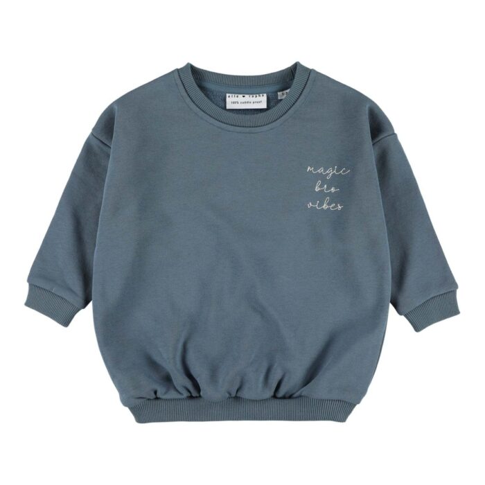 Sweater Bro - Petrol Blue - Elle & Rapha Sweater Bro - Petrol Blue - Elle & Rapha