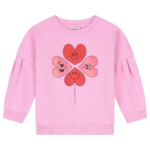 Sweater Four Hearts Pink - Daily Brat