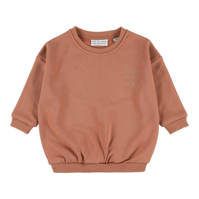 Sweater Mini - Brick Dust - Elle & Rapha Sweater Mini - Brick Dust - Elle & Rapha