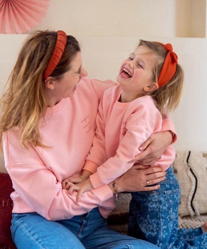 Sweater Mini - Cherry Blossom - Elle & Rapha Sweater Mini - Cherry Blossom - Elle & Rapha