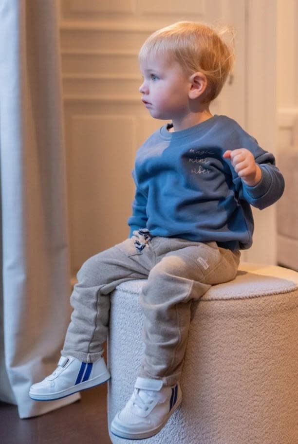 Sweater Mini - Petrol Blue - Elle & Rapha Sweater Mini - Petrol Blue - Elle & Rapha