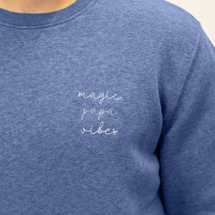 Sweater Papa - Azur - Elle & Rapha Sweater Papa - Azur - Elle & Rapha