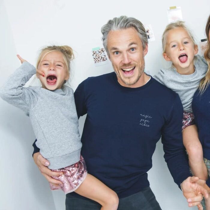 Sweater Papa - Midnight Blue - Elle & Rapha Sweater Papa - Midnight Blue - Elle & Rapha