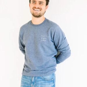 Sweater Papa - Ocean Blue - Elle & Rapha