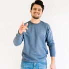 Sweater Papa - Ocean Blue - Elle & Rapha