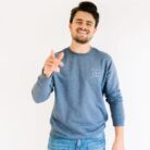 Sweater Peter - Ocean Blue - Elle & Rapha