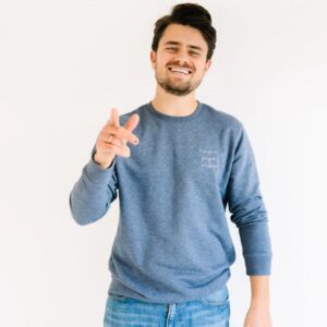 Sweater Peter - Ocean Blue - Elle & Rapha
