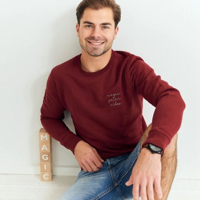 Sweater Peter - Wine O’clock - Elle & Rapha Sweater Peter - Wine O’clock - Elle & Rapha