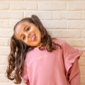 Sweaterdress Little - Soft Pink Amore Mio - Elle & Rapha