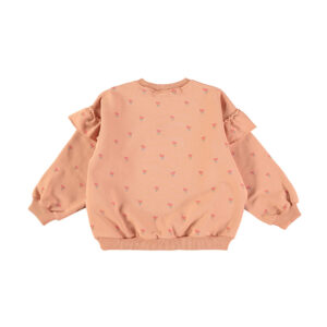 Sweatshirt - Poppies Apricot - Babyclic