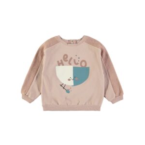Sweatshirt Soup Pink - Babyclic