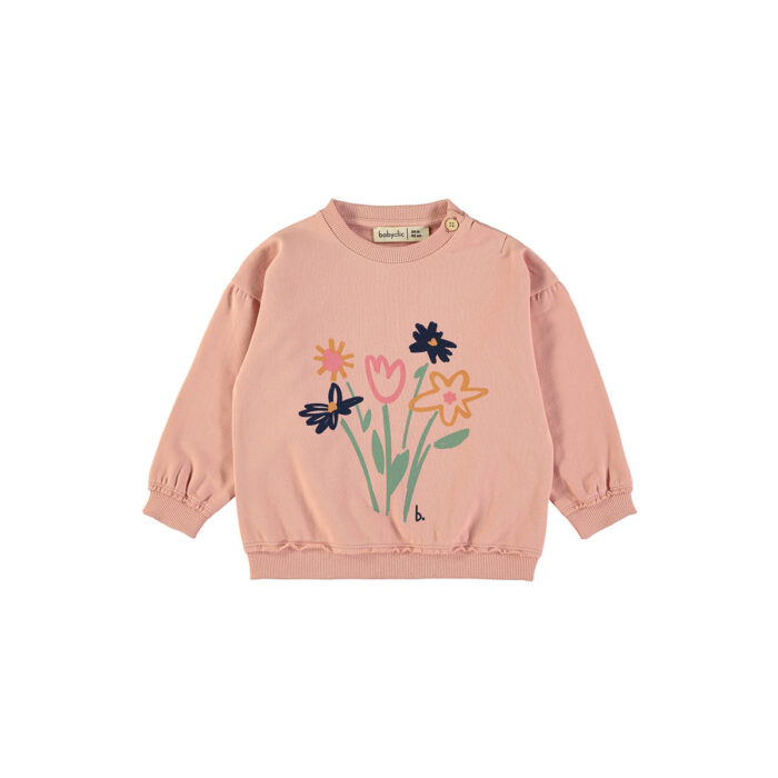 Sweatshirts - Bouquet Pink - Babyclic Sweatshirts - Bouquet Pink - Babyclic