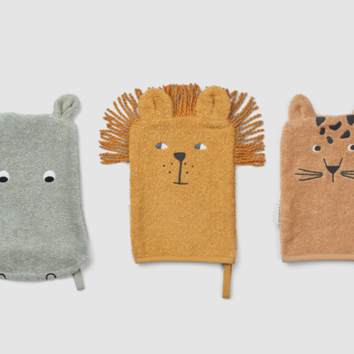 Sylvester Washcloth 3-pack - Safari mix - Liewood