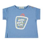 T-Shirt - Shopping Bag Blue - Babyclic