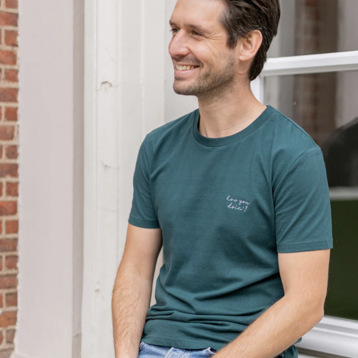 T-Shirt How You Doin? - Green - Elle & Rapha T-Shirt How You Doin? - Green - Elle & Rapha