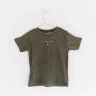 T-Shirt Mini - To The Moon - Khaki - Elle & Rapha