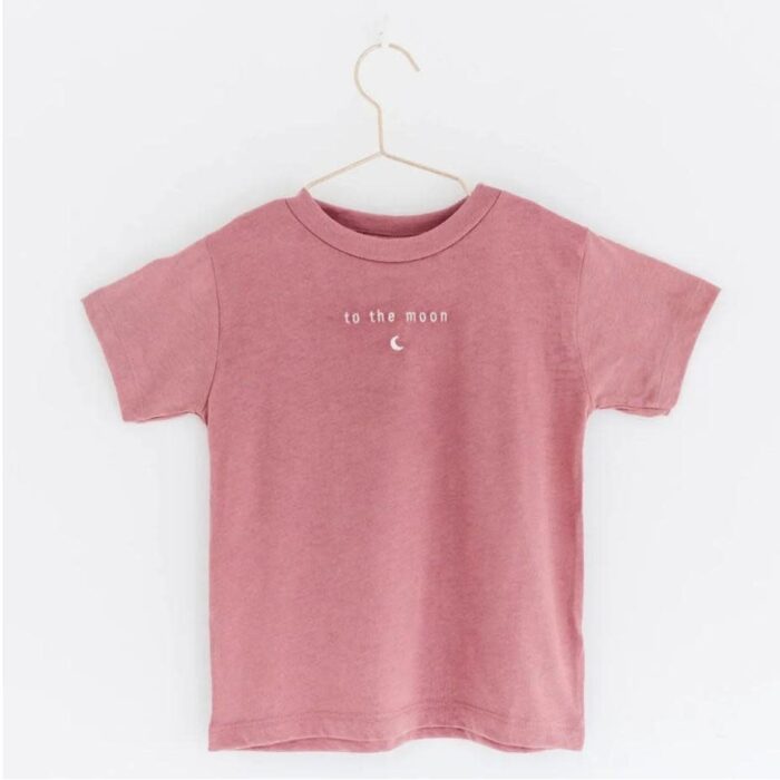T-Shirt Mini - To The Moon - Tuscan - Elle & Rapha