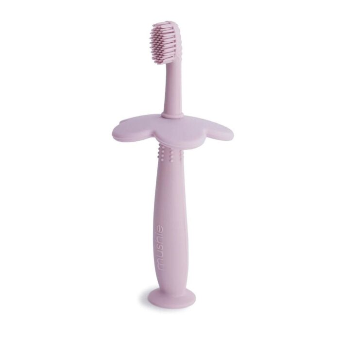 Tandenborstel Bloem - Soft Lilac - Mushie