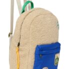 Teddy Midi Backpack - Ecru/Cobalt - Studio Noos