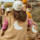 Teddy Moon Vest - Natural - Elle & Rapha