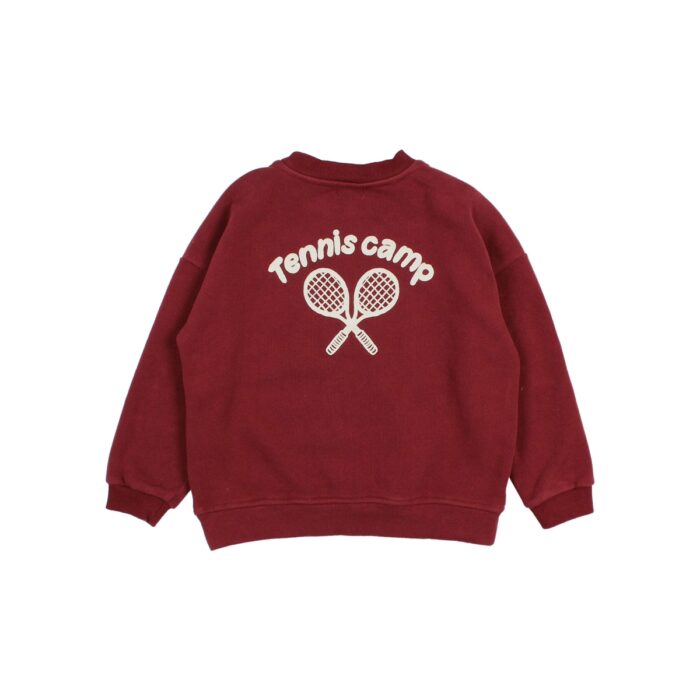 Tennis Sweatshirt - Pomegranate - Buho Tennis Sweatshirt - Pomegranate - Buho