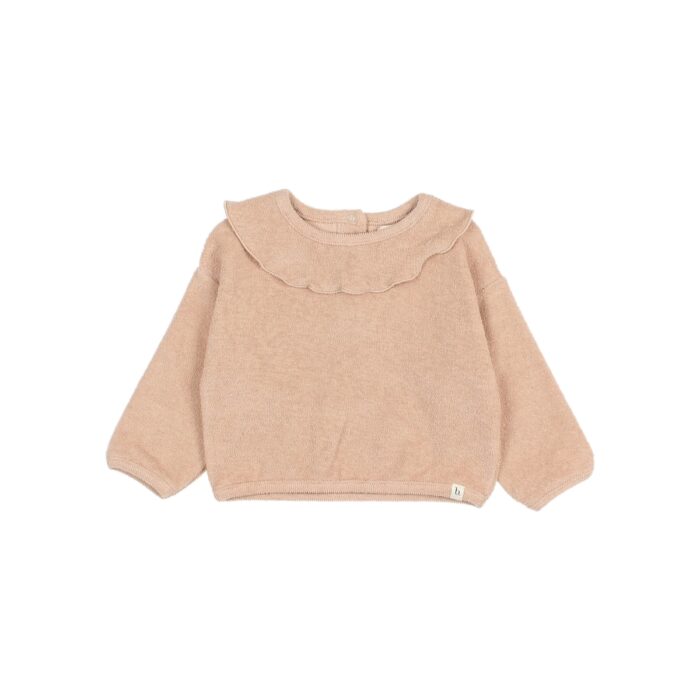 Terry Girly Sweatshirt - Rose - Buho Terry Girly Sweatshirt - Rose - Buho