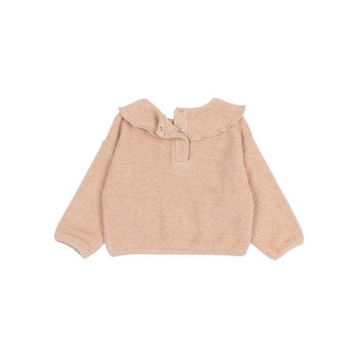 Terry Girly Sweatshirt - Rose - Buho Terry Girly Sweatshirt - Rose - Buho