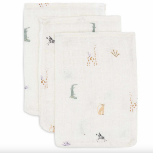 Tetra Washandjes - 3 P - Jungle Jambo - Jollein