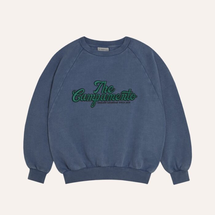 The Campamento Blue Sweatshirt - Blue - The Campamento The Campamento Blue Sweatshirt - Blue - The Campamento