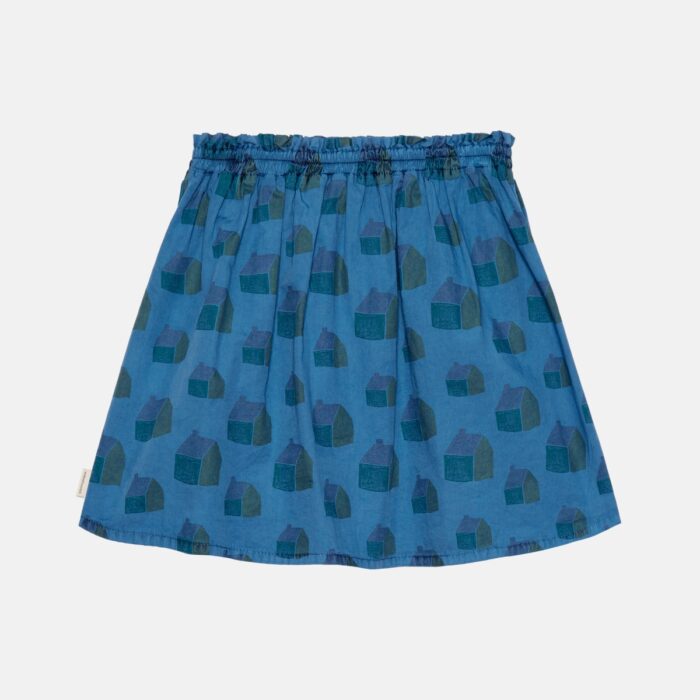 The House All Over Short Skirt - Vintage Blue - Weekend House Kids The House All Over Short Skirt - Vintage Blue - Weekend House Kids