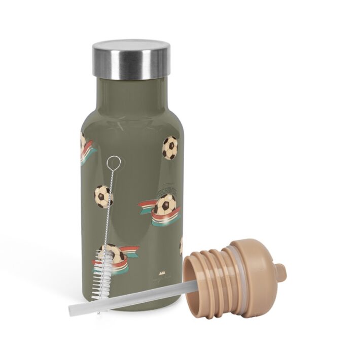 Thermo Bottle - Green/Kick It - Konges Slojd