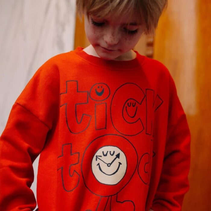 Tick Tock Playtime Sweater - Daily Brat Tick Tock Playtime Sweater - Daily Brat
