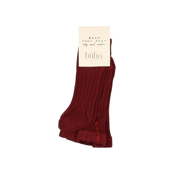 Tights - Burgundy - Buho