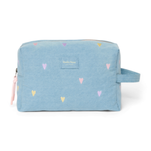 Toilettas - Denim Color Hearts - Studio Noos