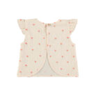 Top - Poppies Ecru - Babyclic