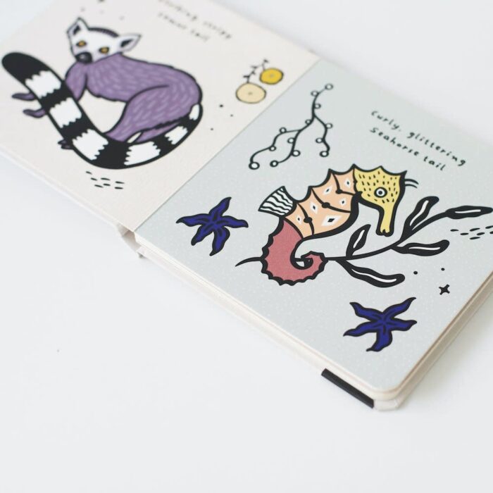 Touch & Feel Book – Tails - Wee Gallery