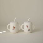 Training Cup + Straw - Fairy Mice - Mushie