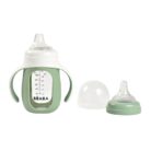 Training Glazen Fles 210ml - Sage Green - Beaba