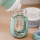 Training Glazen Fles 210ml - Sage Green - Beaba